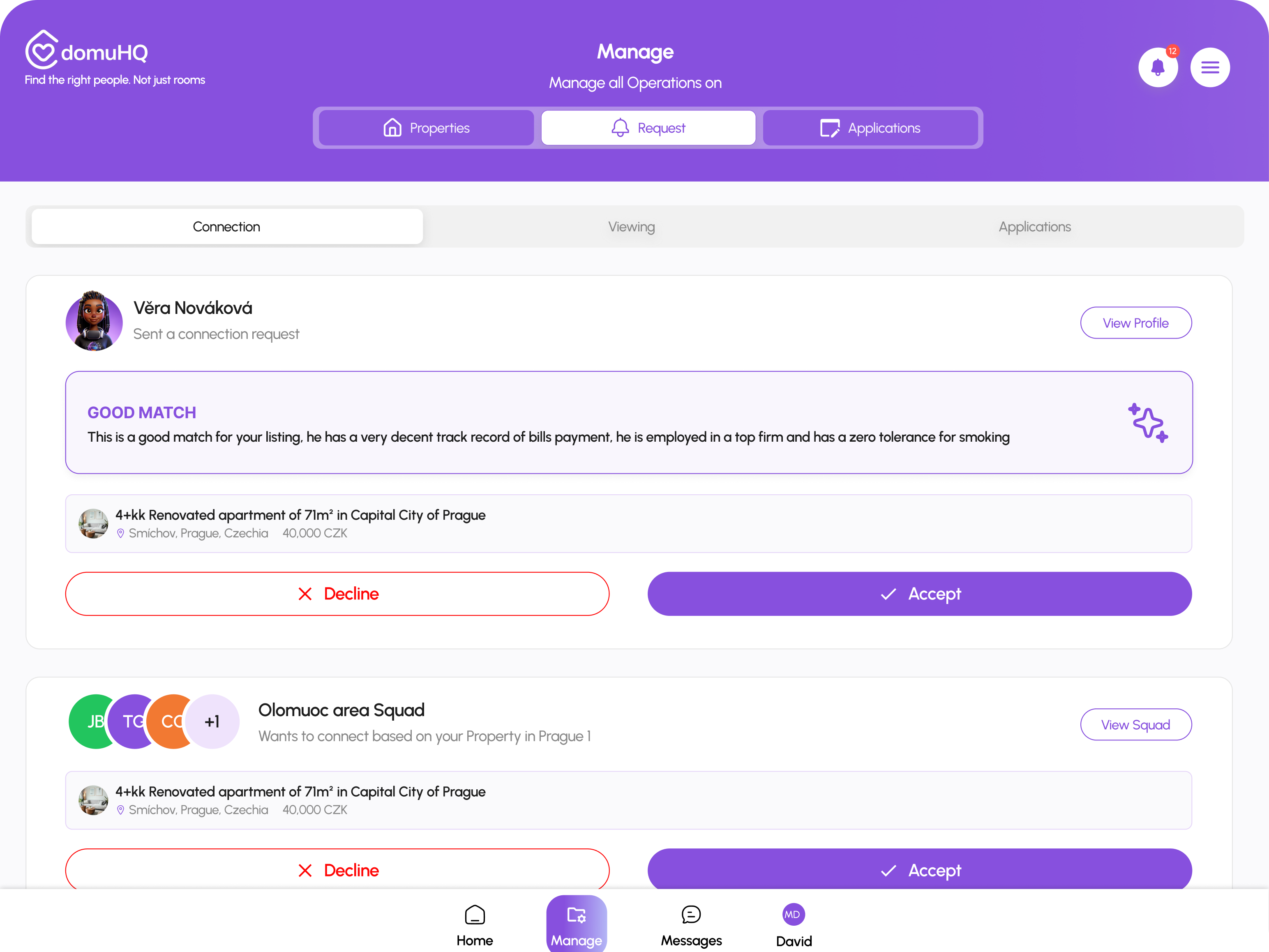 Small Landlords Dashboard